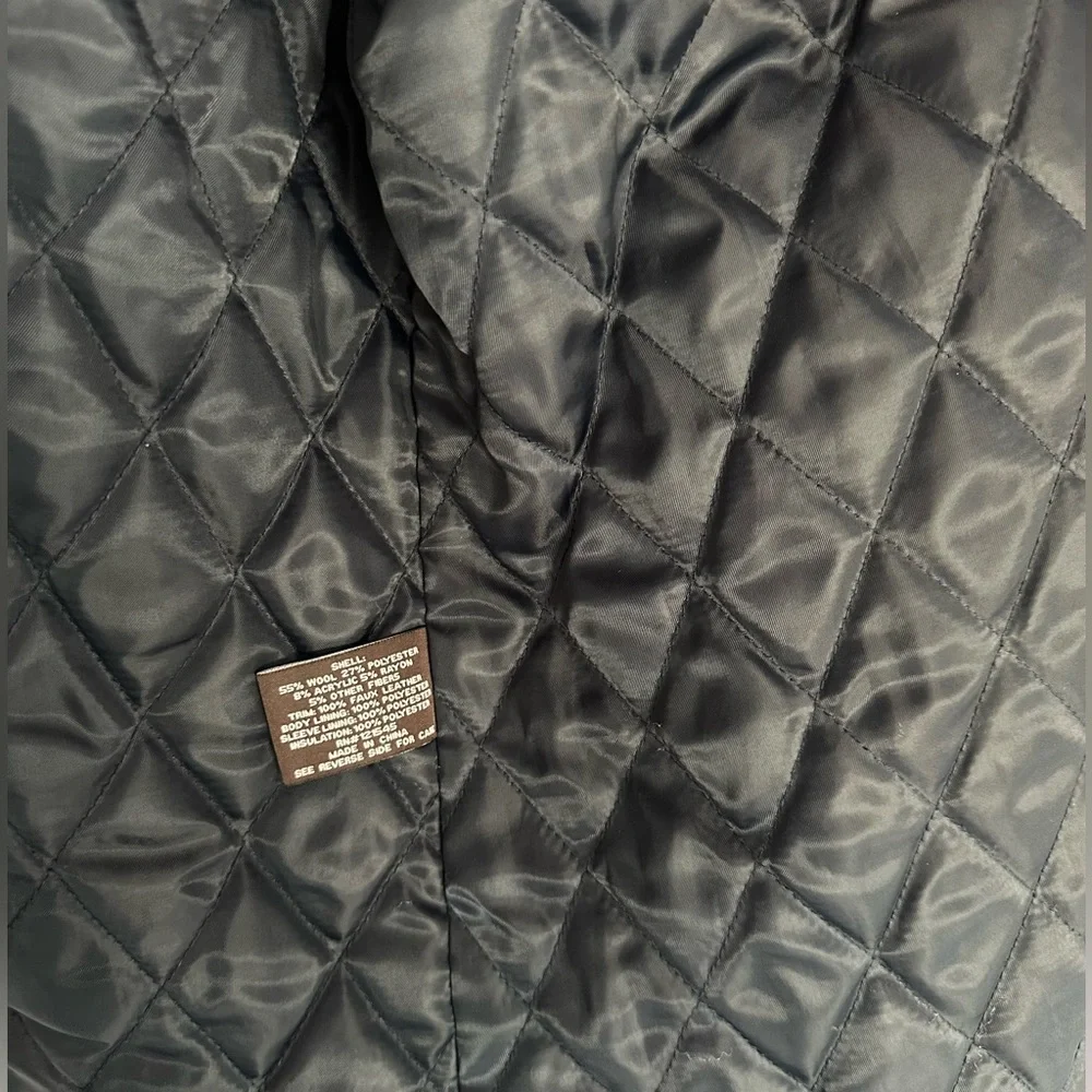 Michael Kors Wool Jacket XL Black - Picture 8 of 9